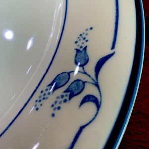 Large Blue Plate